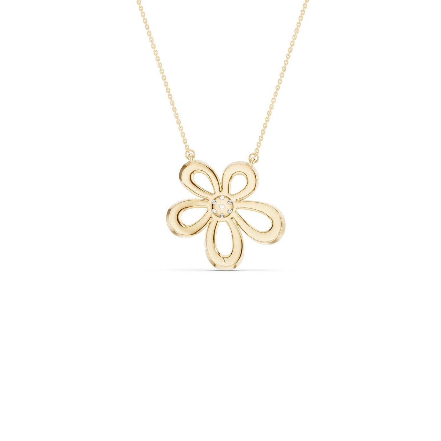 Bouquet Diamond Necklace