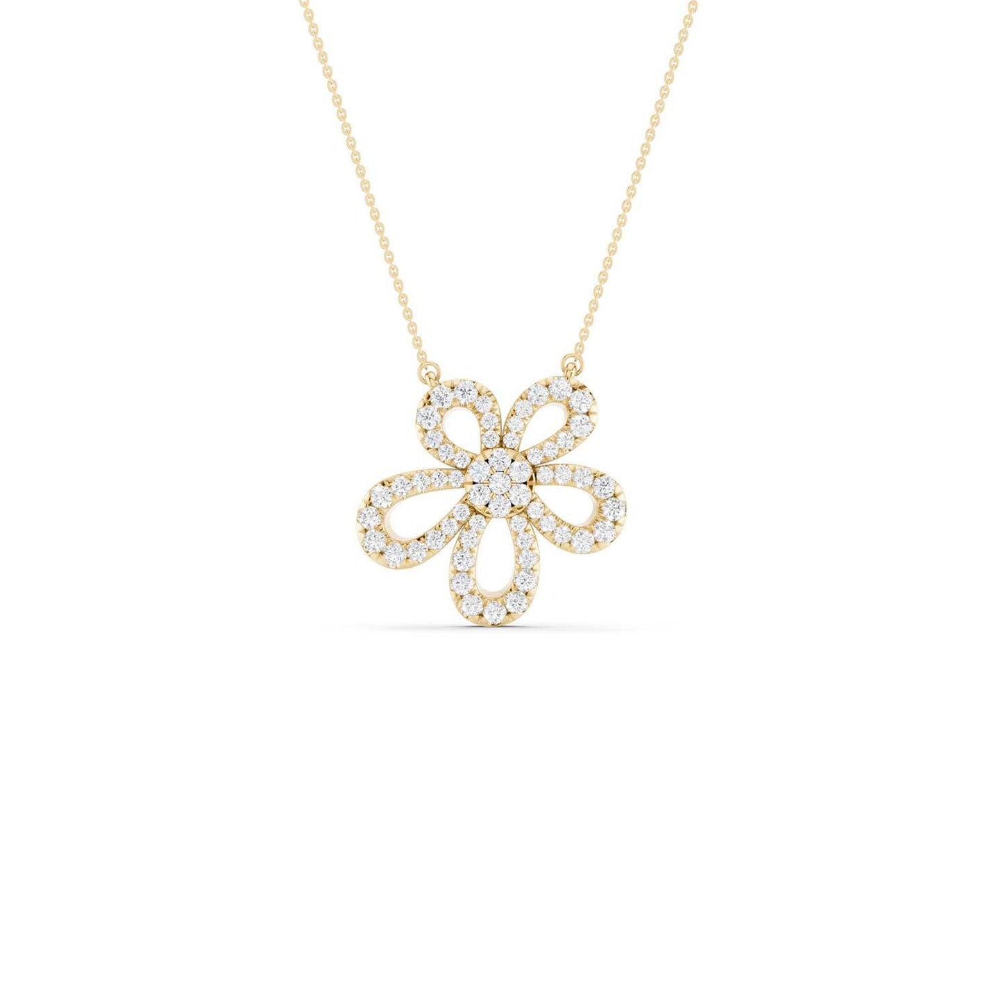 Bouquet Diamond Necklace