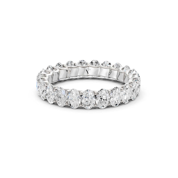 Classic Oval Eternity Band
