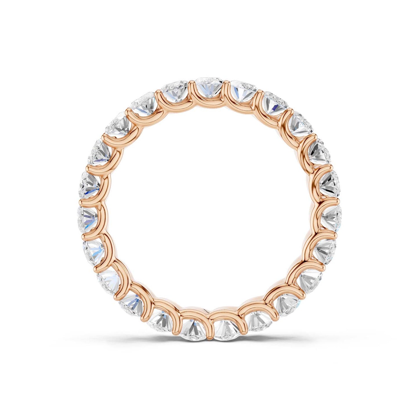 Classic Oval Eternity Band