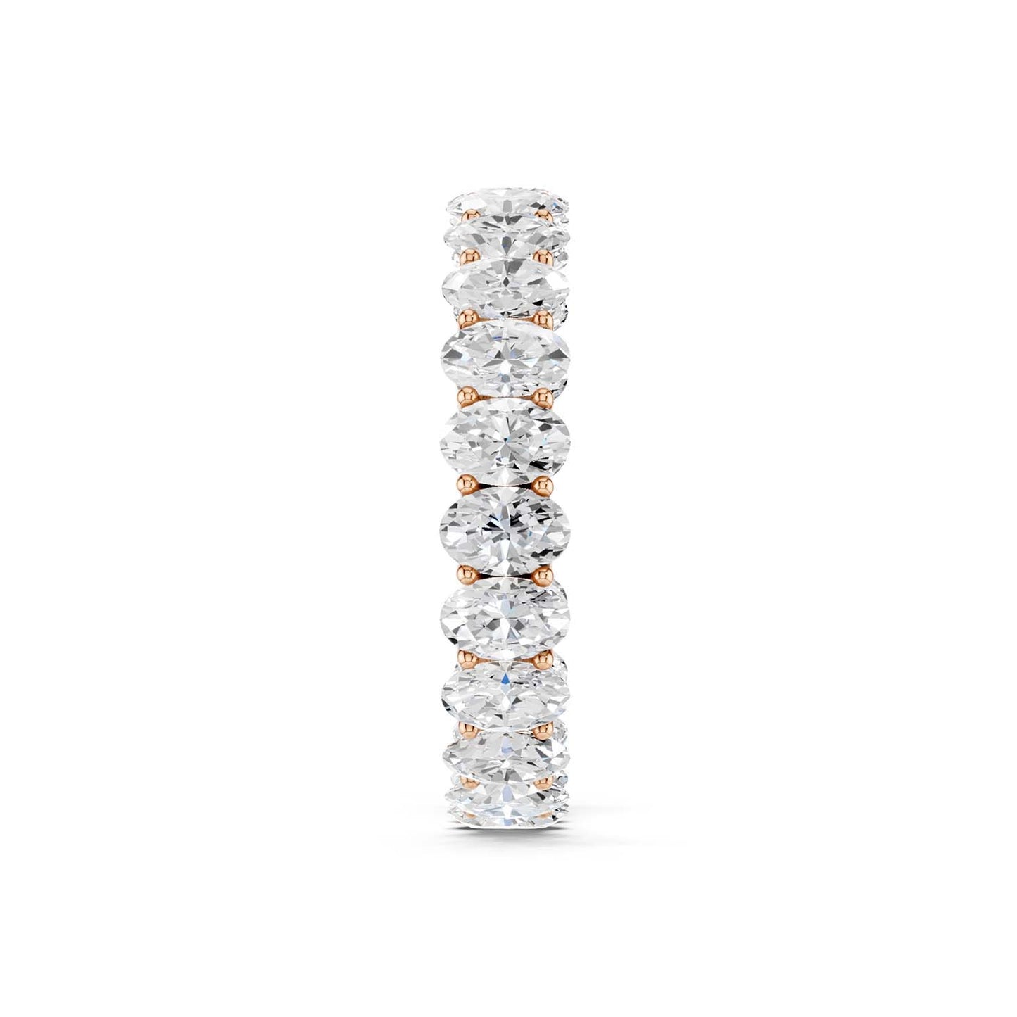 Classic Oval Eternity Band