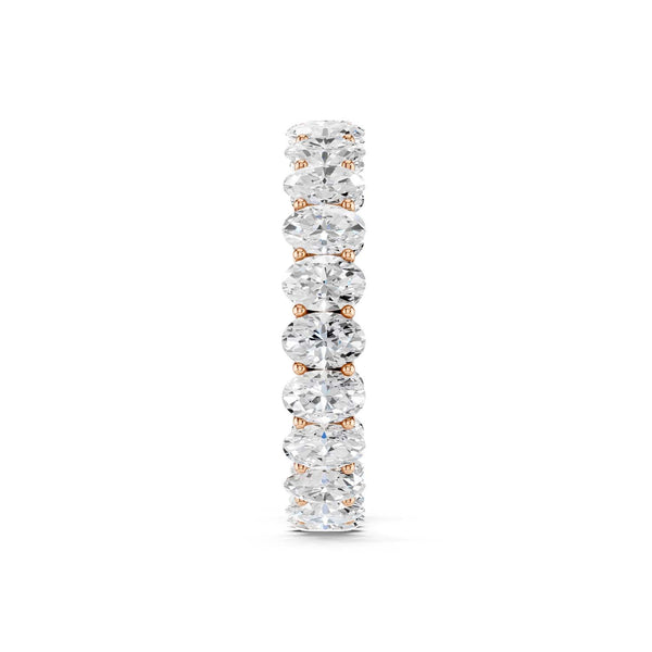 Classic Oval Eternity Band