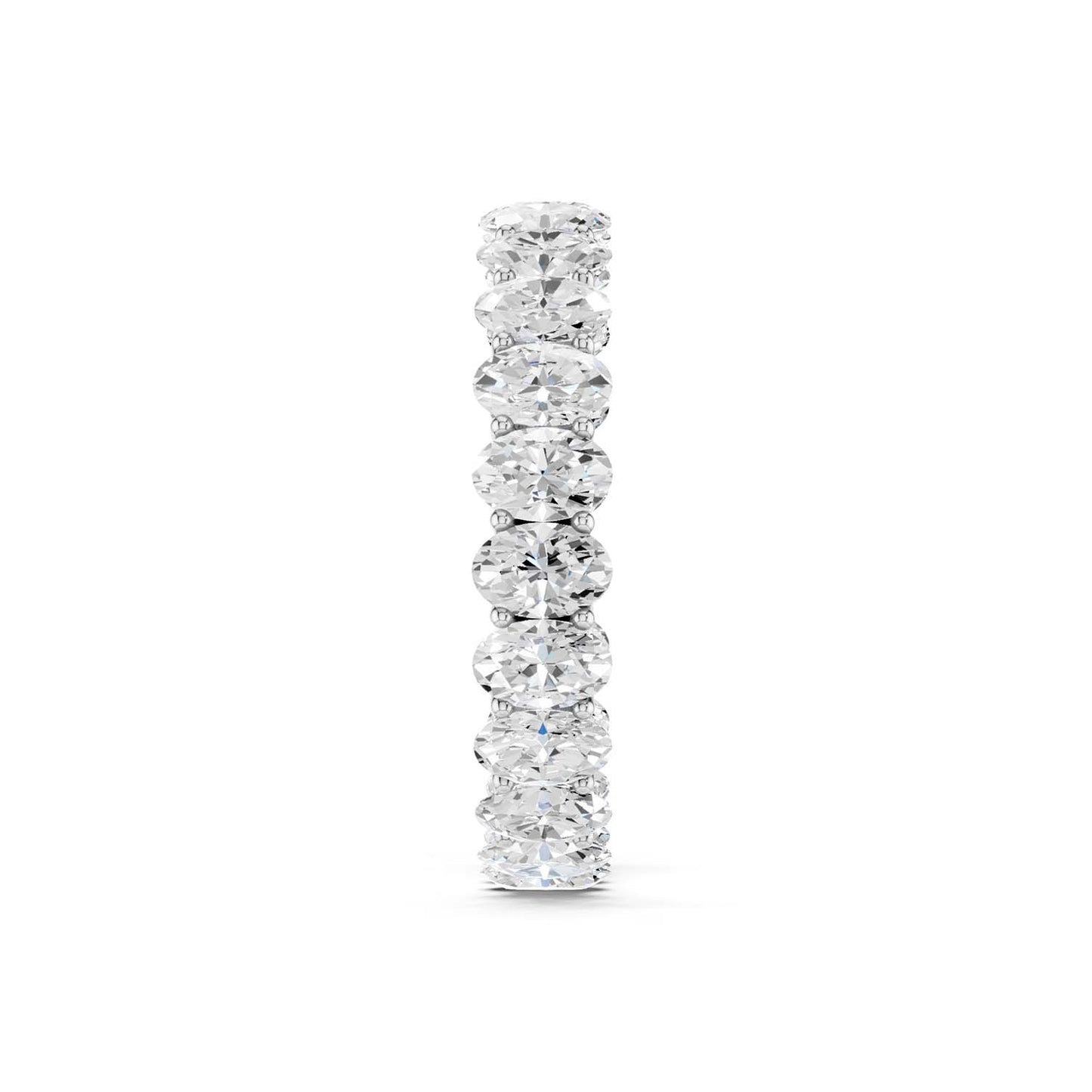 Classic Oval Eternity Band