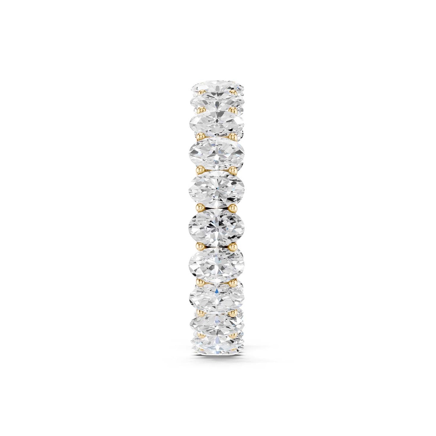 Classic Oval Eternity Band