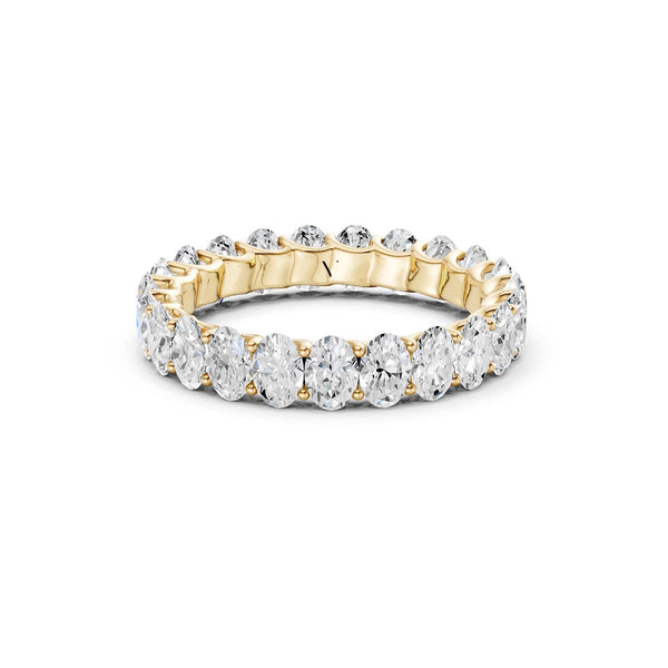 Classic Oval Eternity Band