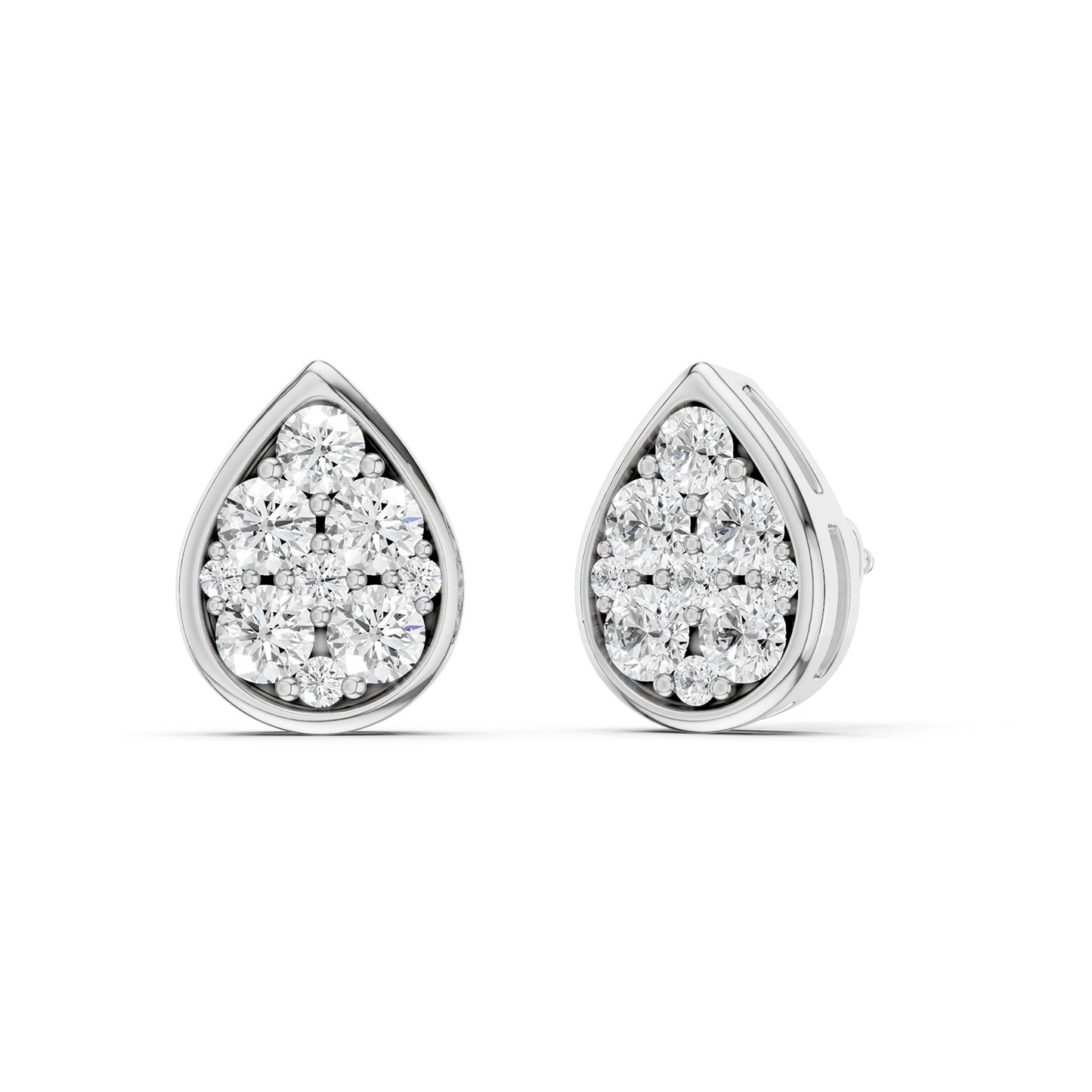 Dewdrop Cluster Studs