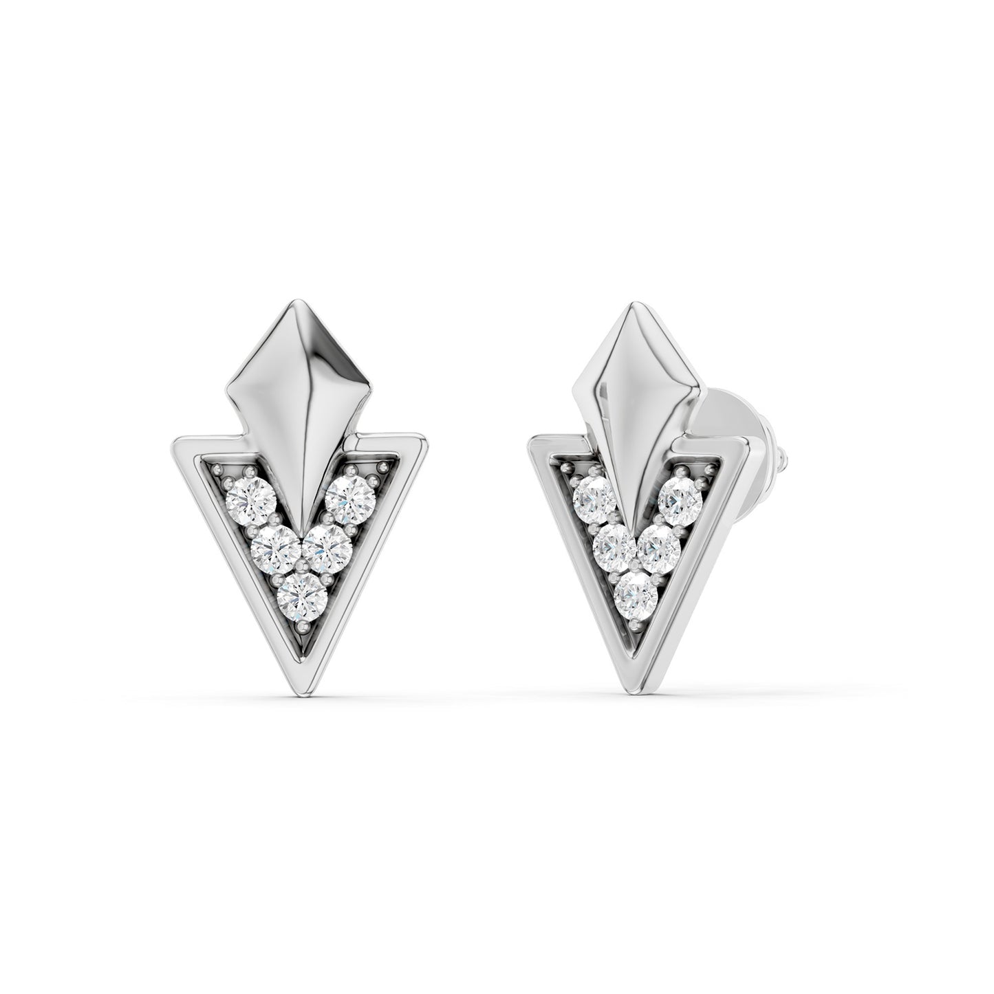 Pyramid Aura Studs