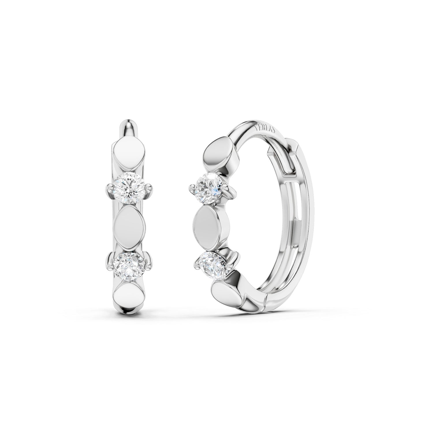 Luxe Round Huggie Hoops