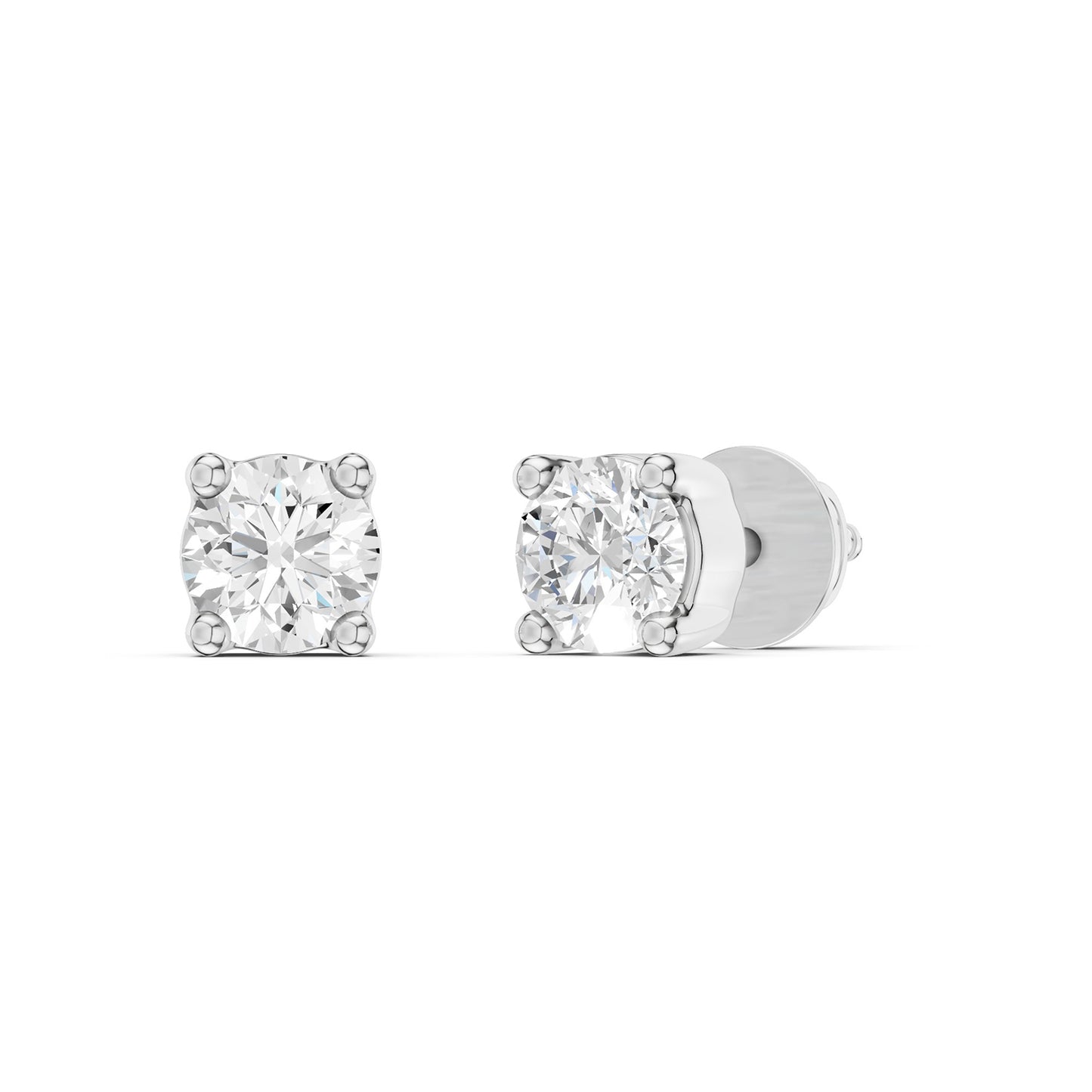 Round-Cut Brilliant Studs