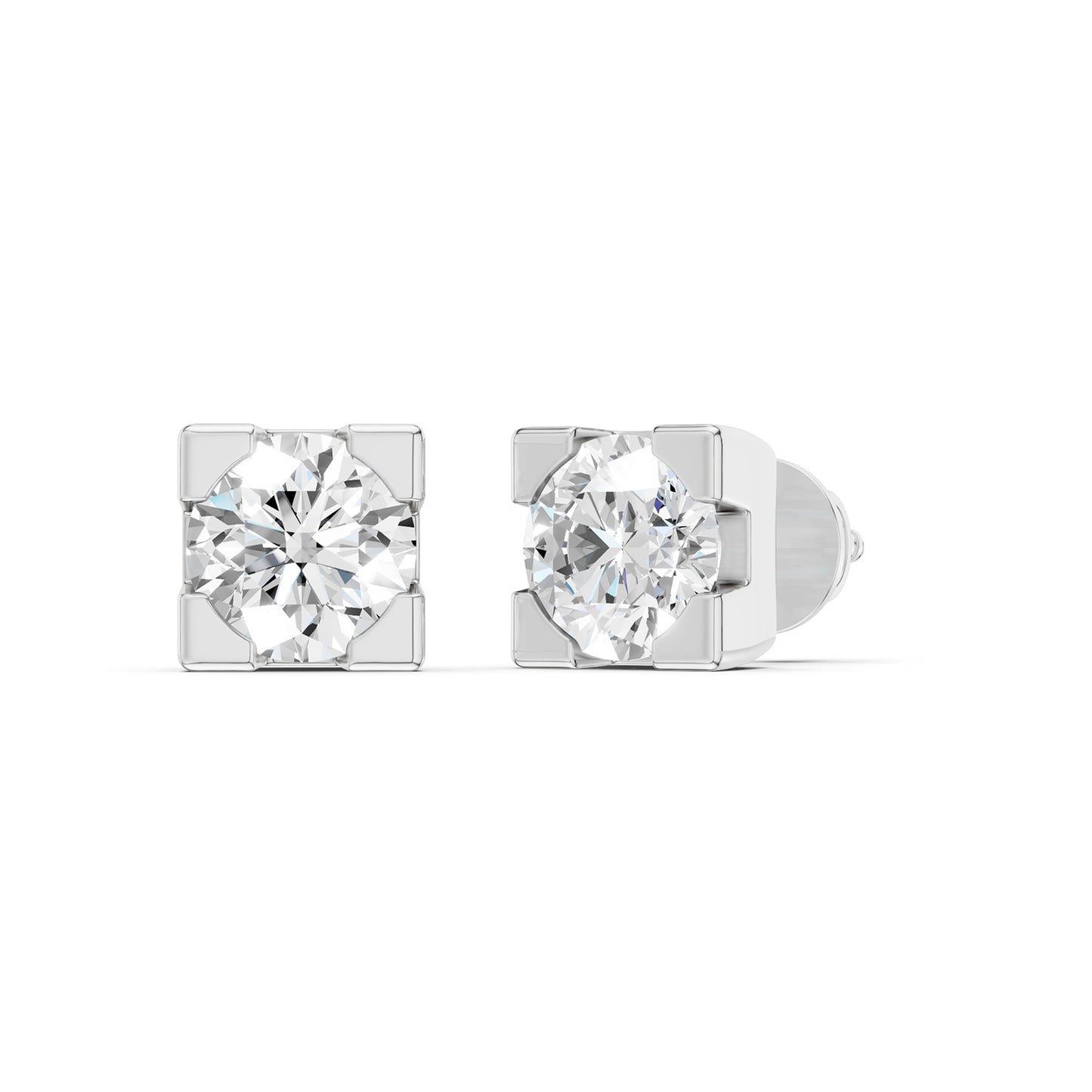 Minimalist Square Studs Medium