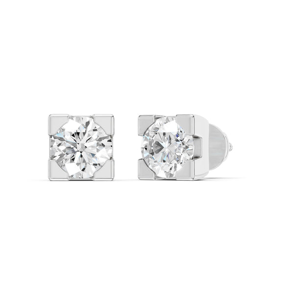 Minimalist Square Studs Medium