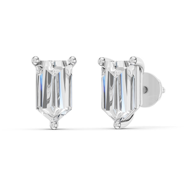 Bullet Baguette Studs
