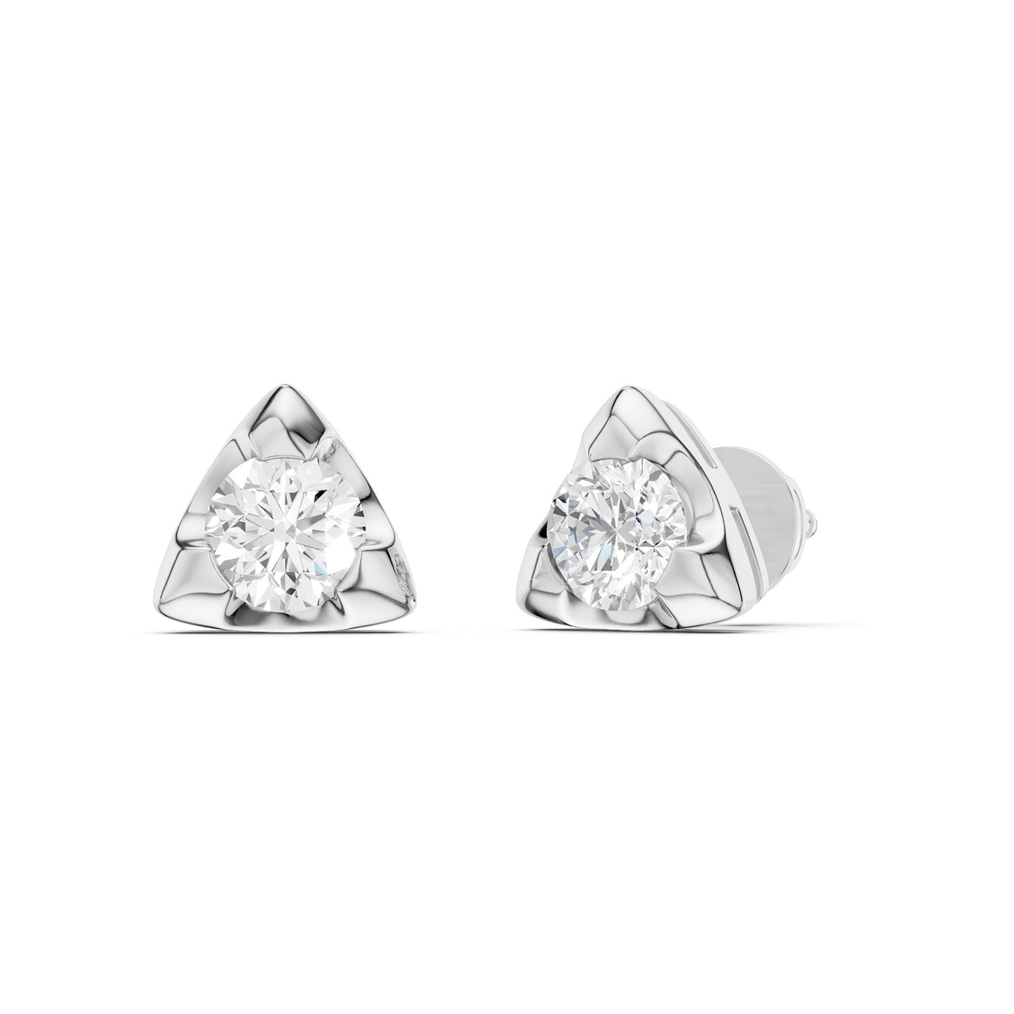 3-Prong Round Studs