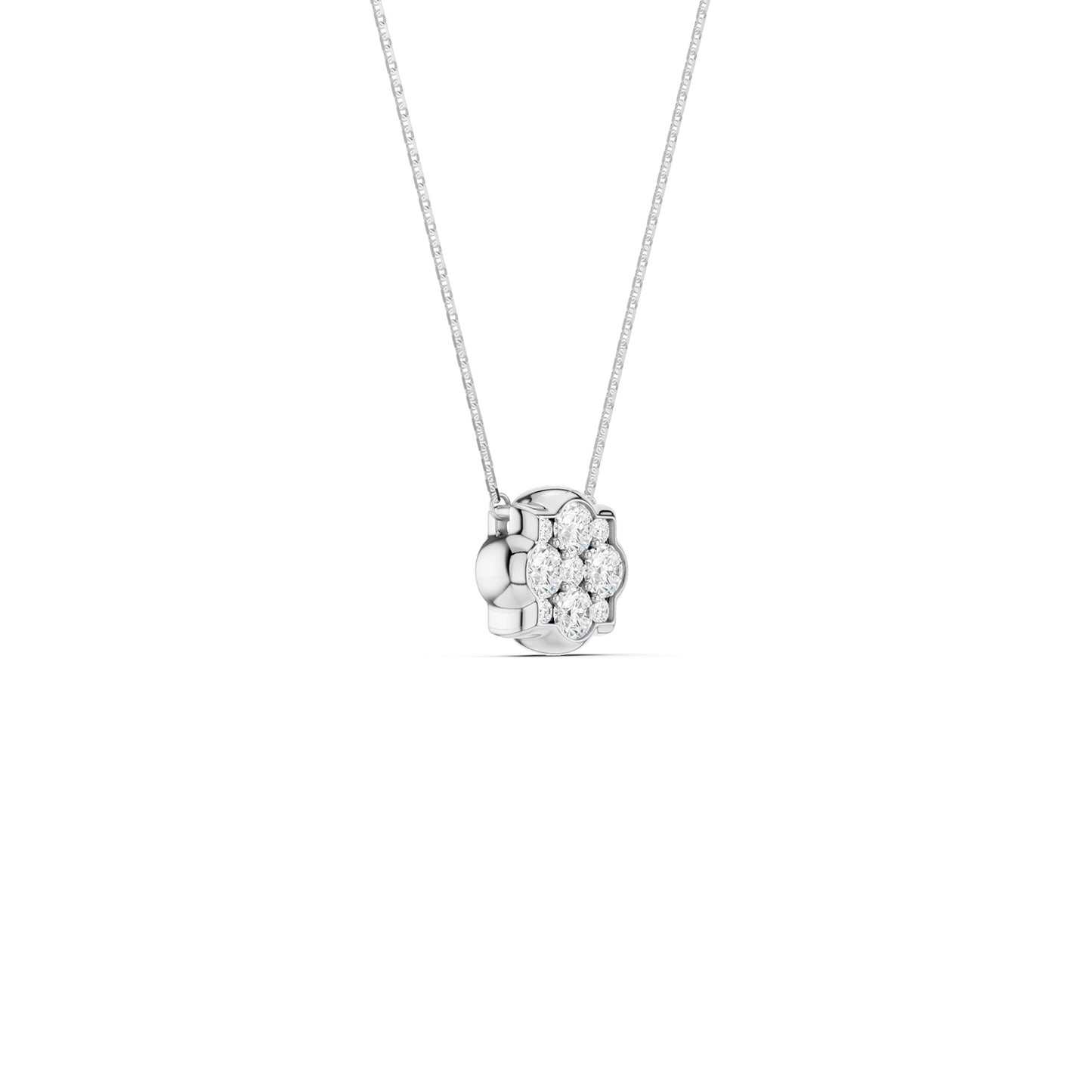 Floral Cluster Necklace