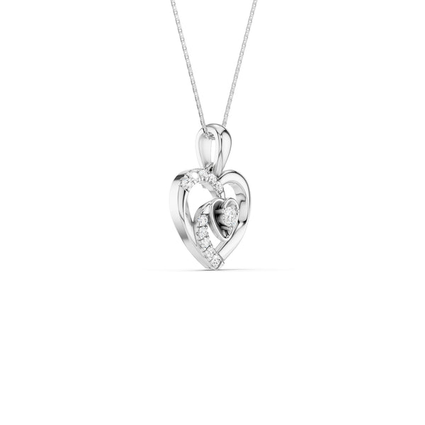 Double Heart Pendant