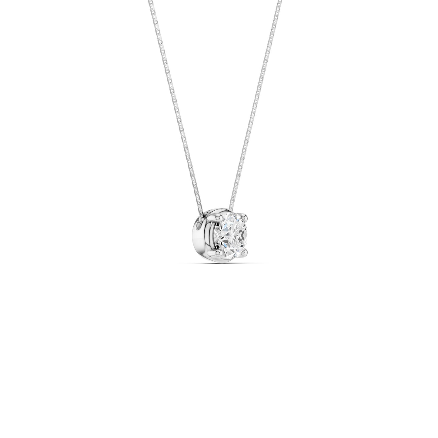Floating Round Necklace