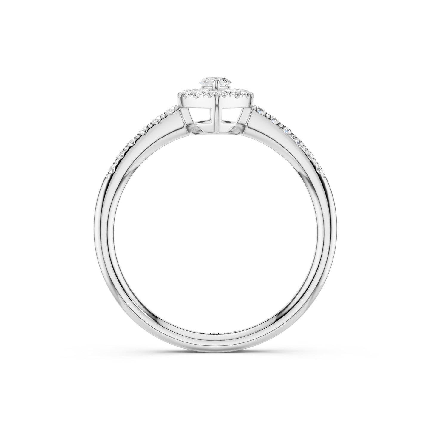 Signature Marquise Halo Ring