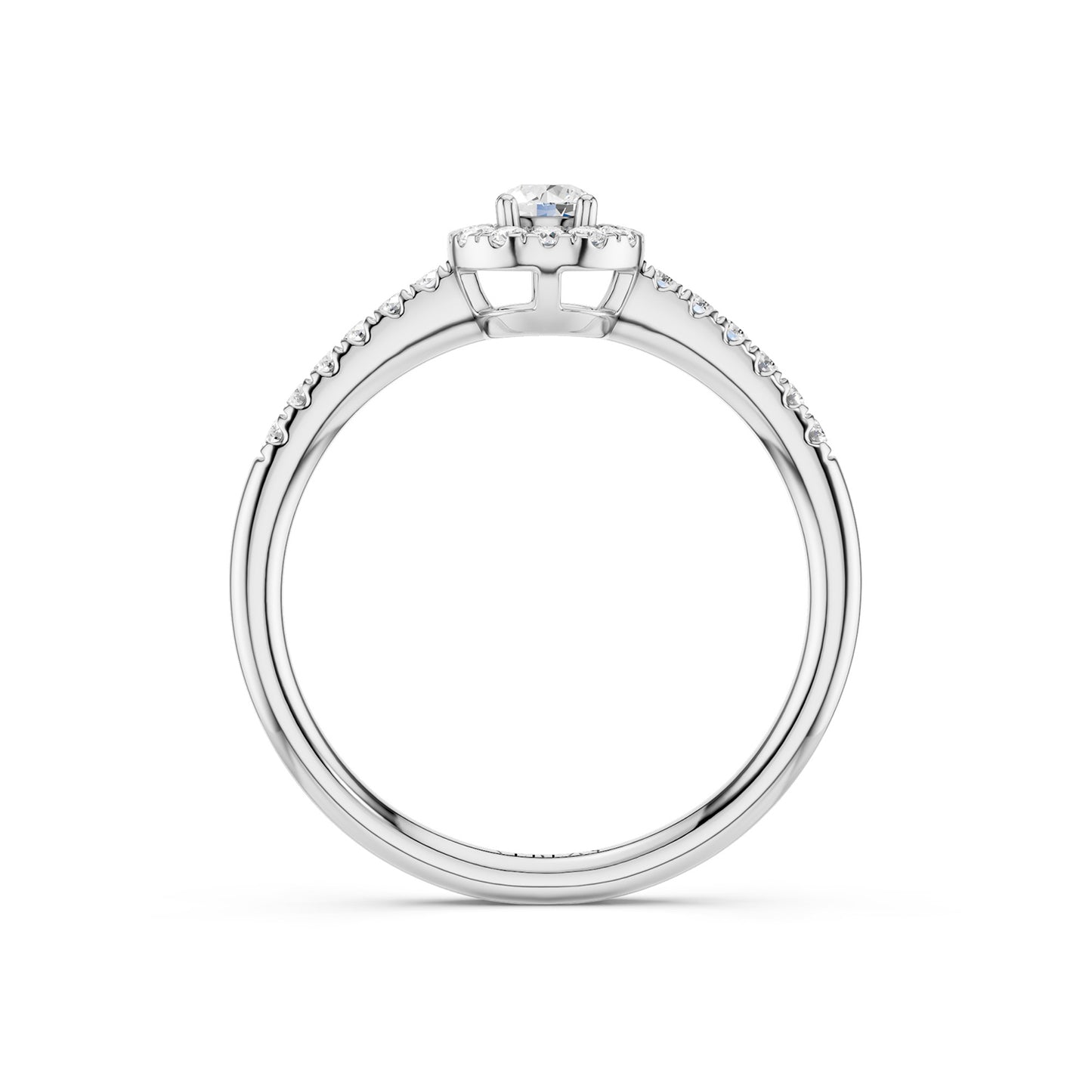 Signature Round Halo Ring