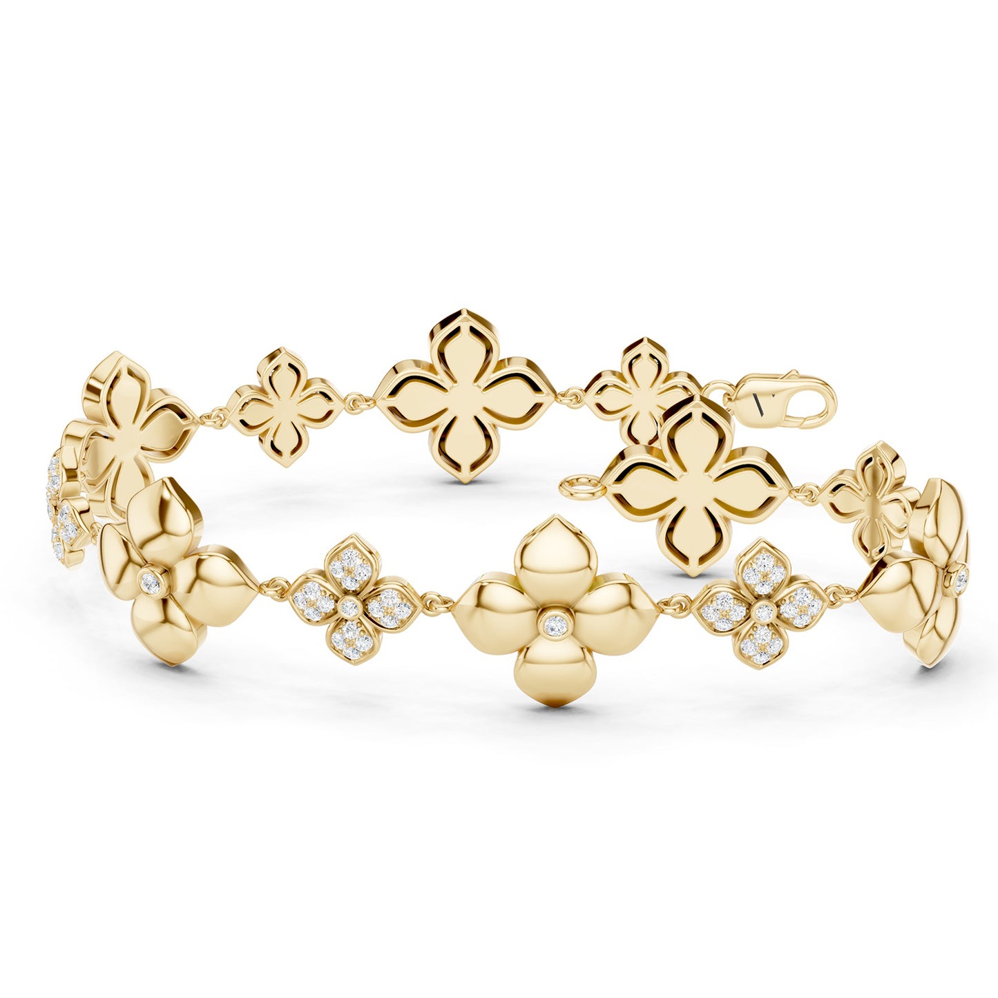 La Fleur Diamond Blooming Bracelet