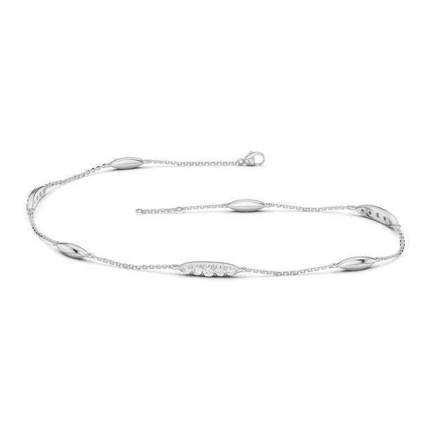 Linear Oval Bracelet