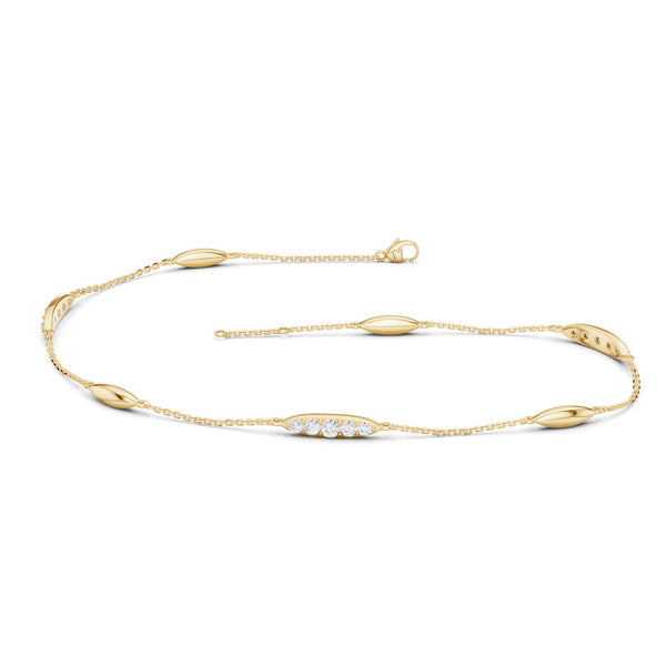 Linear Oval Bracelet