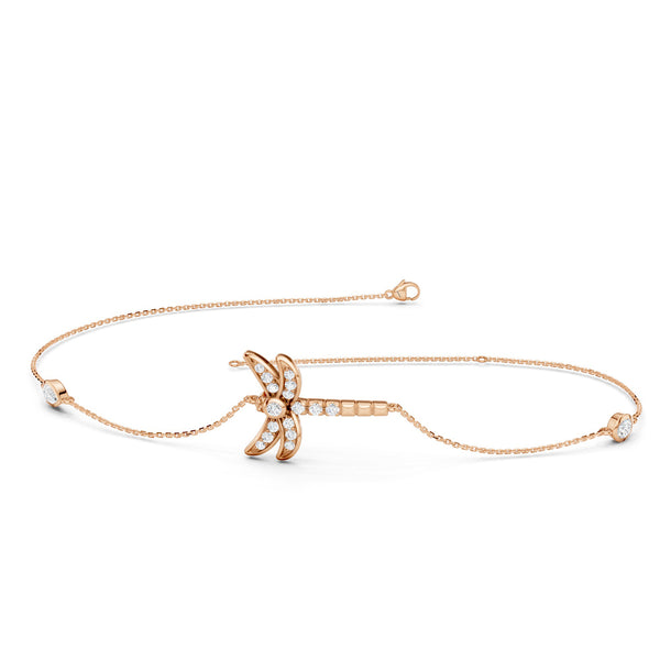 Dragonfly Grace Chain Bracelet