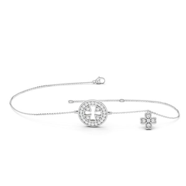 Clover Halo Bracelet
