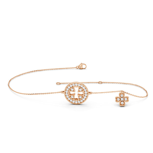 Clover Halo Bracelet