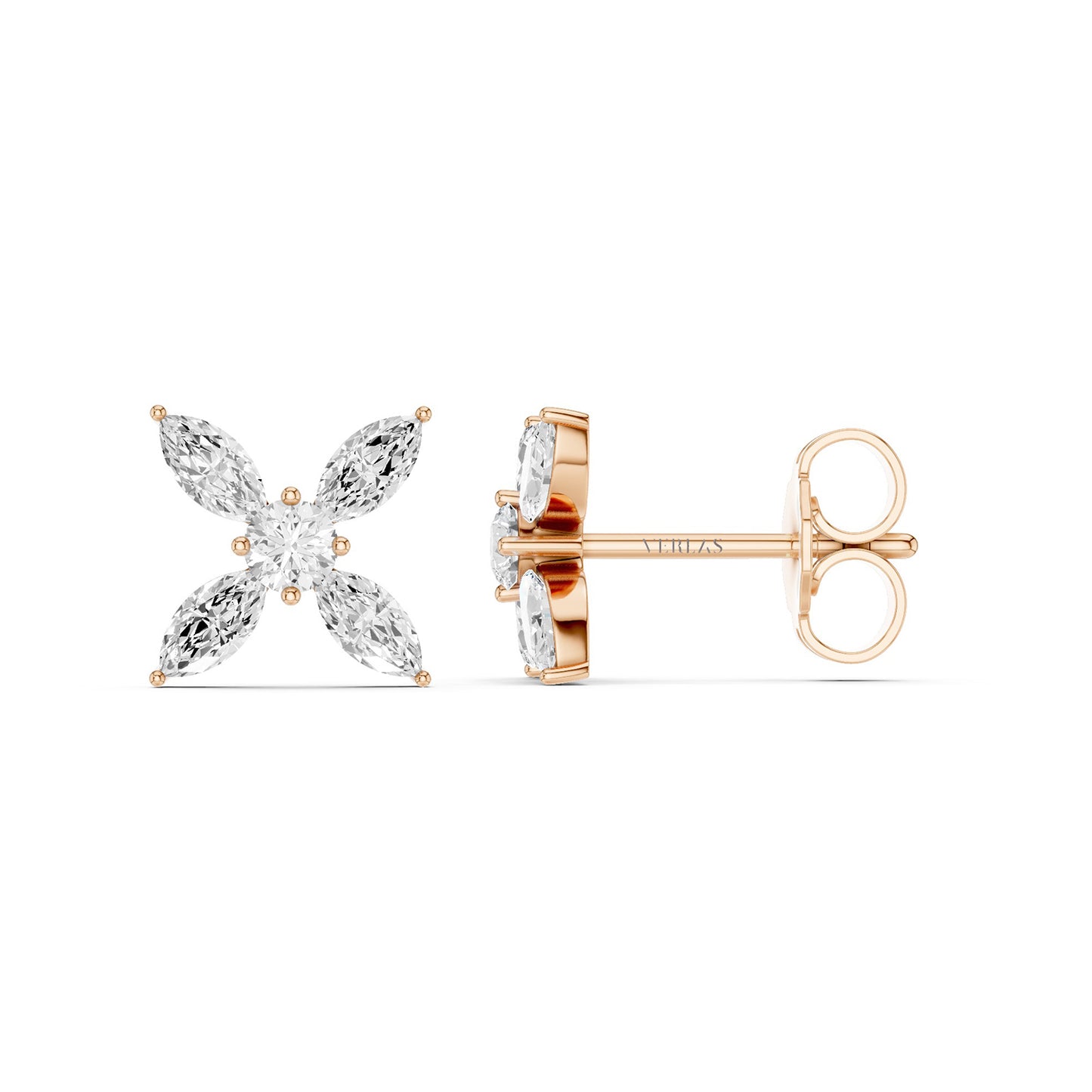 Alyssa Marquise Diamond Studs