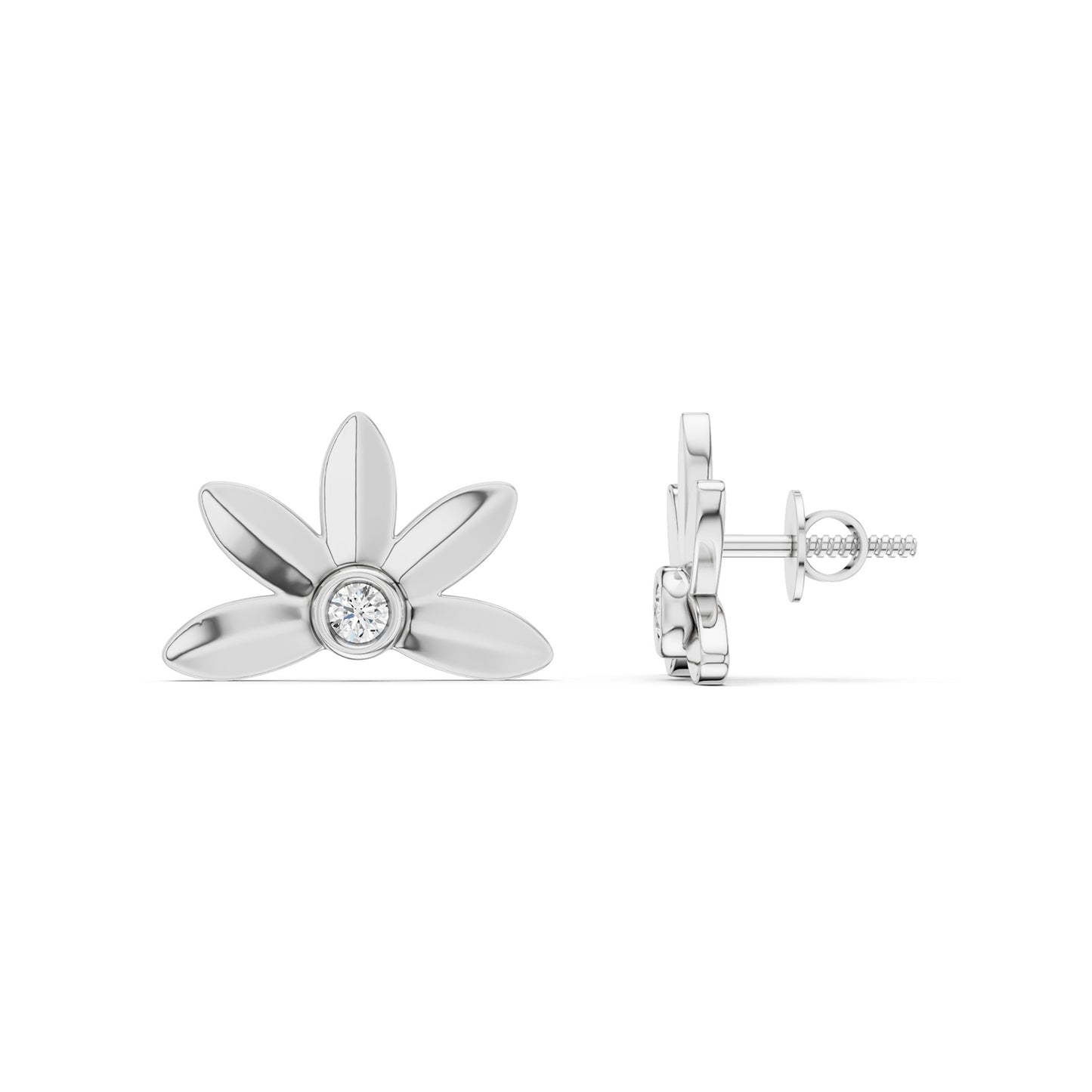 The Demi-Floral Studs