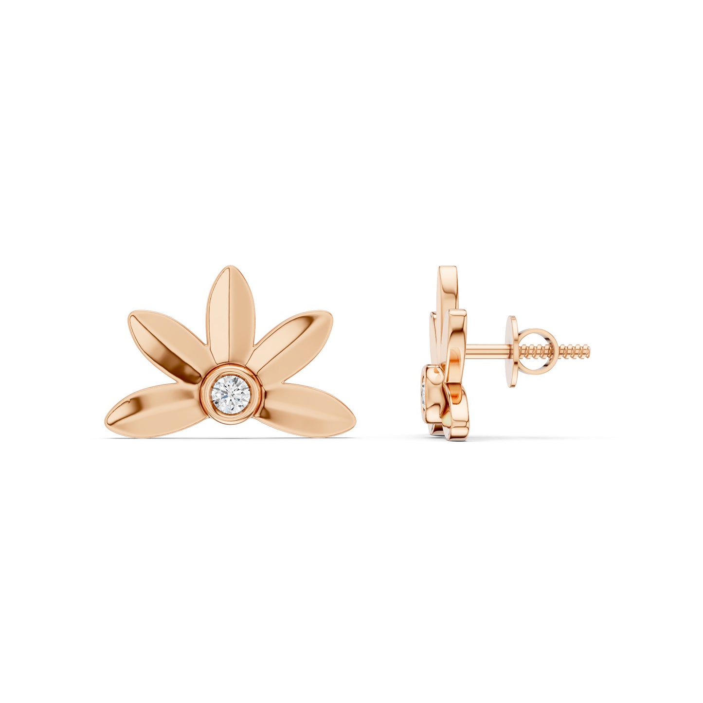 The Demi-Floral Studs
