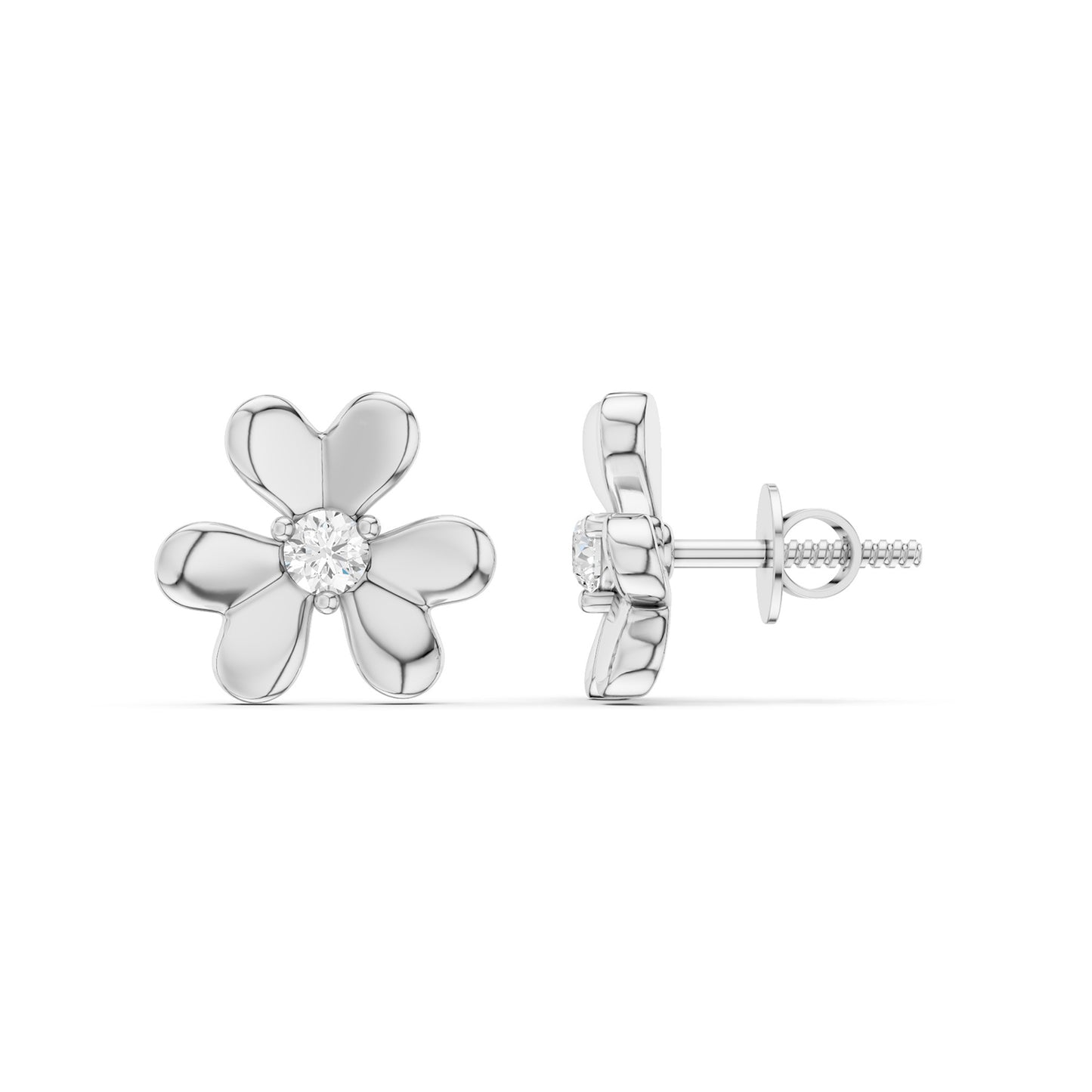 Heart Petal Studs