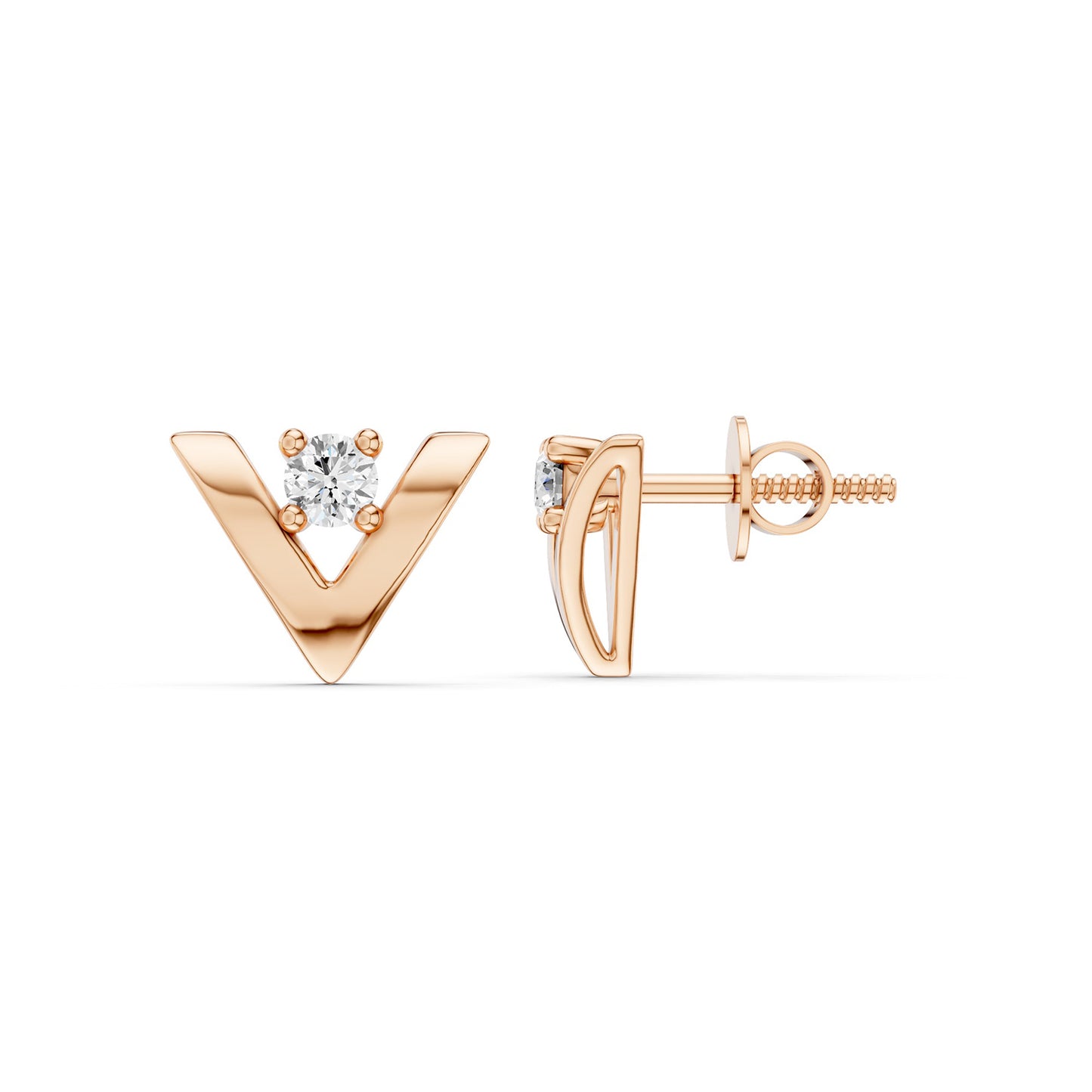 V-shaped Studs