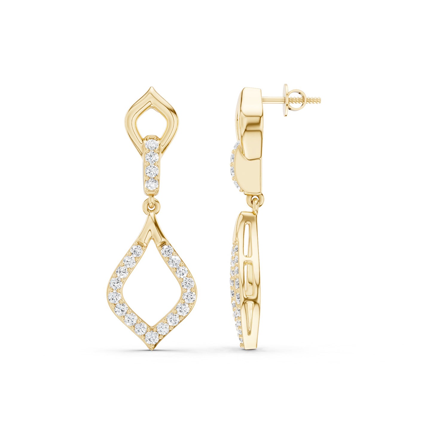 Knot Drop Earrings