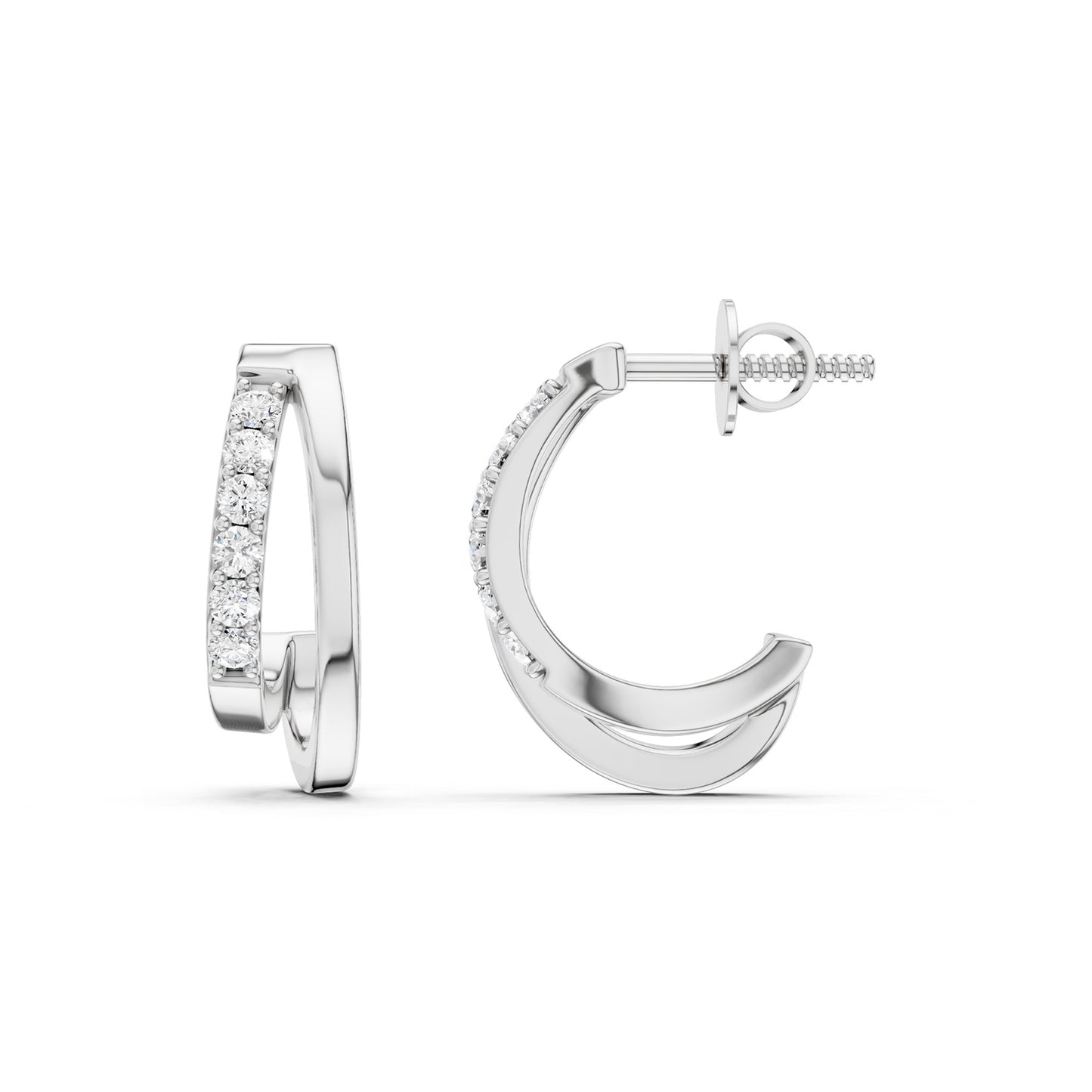 Double Open Hoops