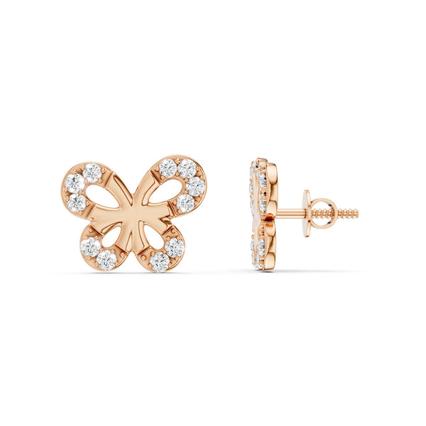 Edge-Set Butterfly Studs