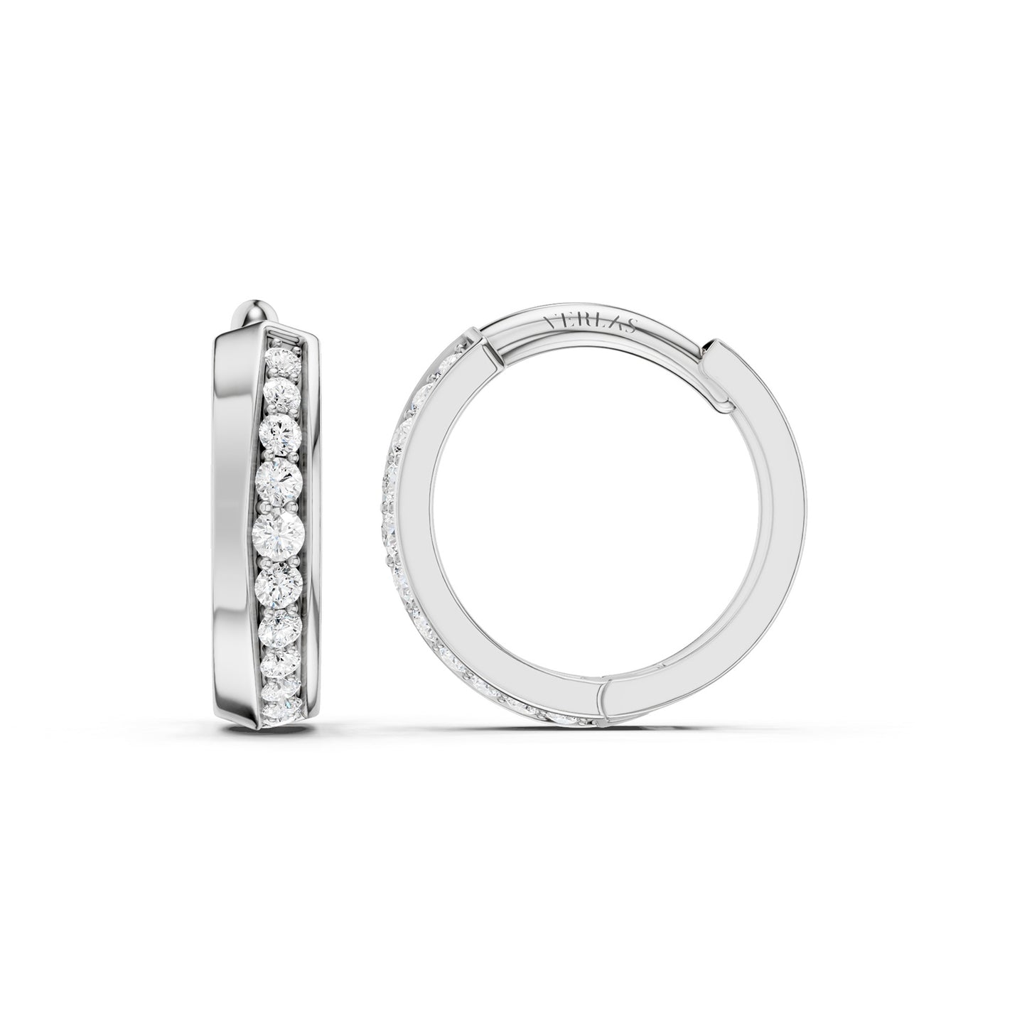 Contour Pavé Hoops
