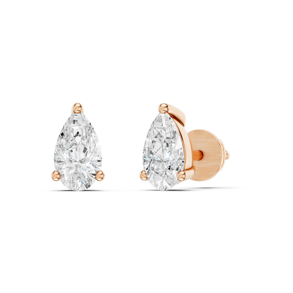 Pear-Cut Studs