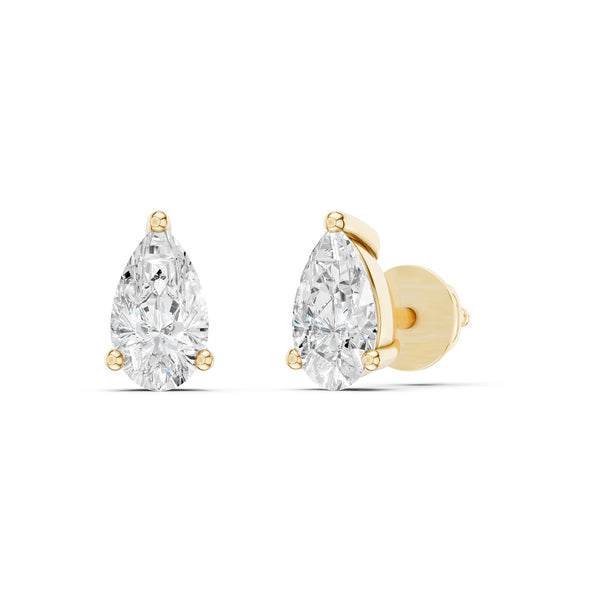 Pear-Cut Studs