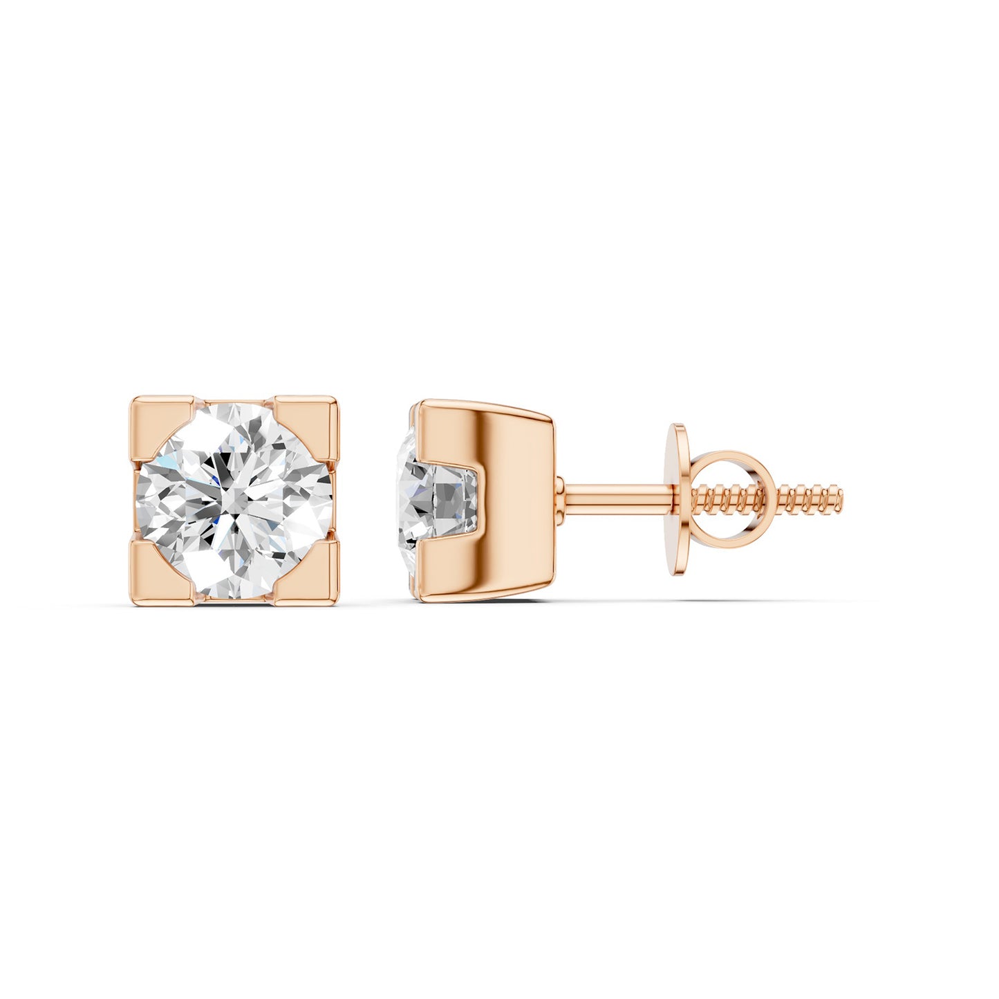 Minimalist Square Studs Medium