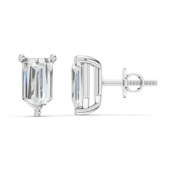 Bullet Baguette Studs