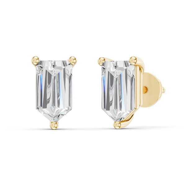 Bullet Baguette Studs