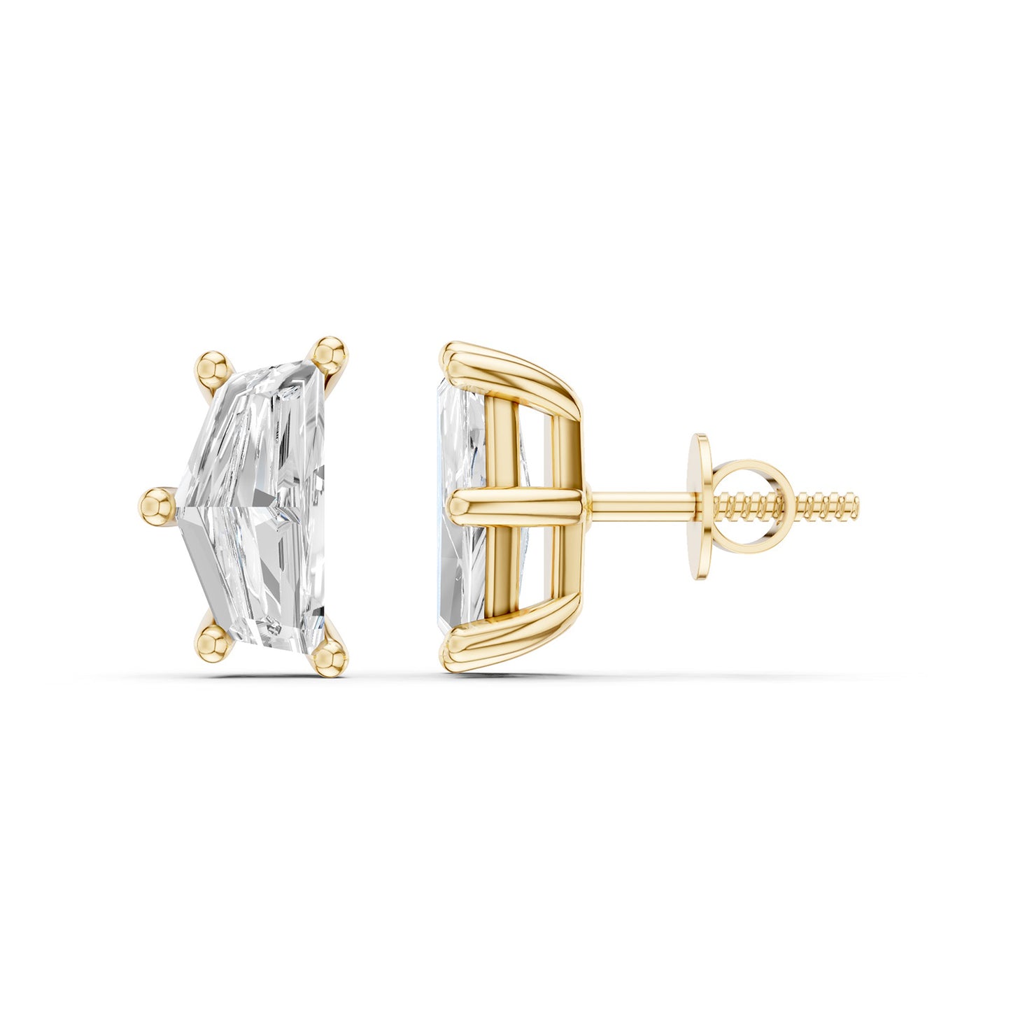 Epaulette-Cut Studs Medium