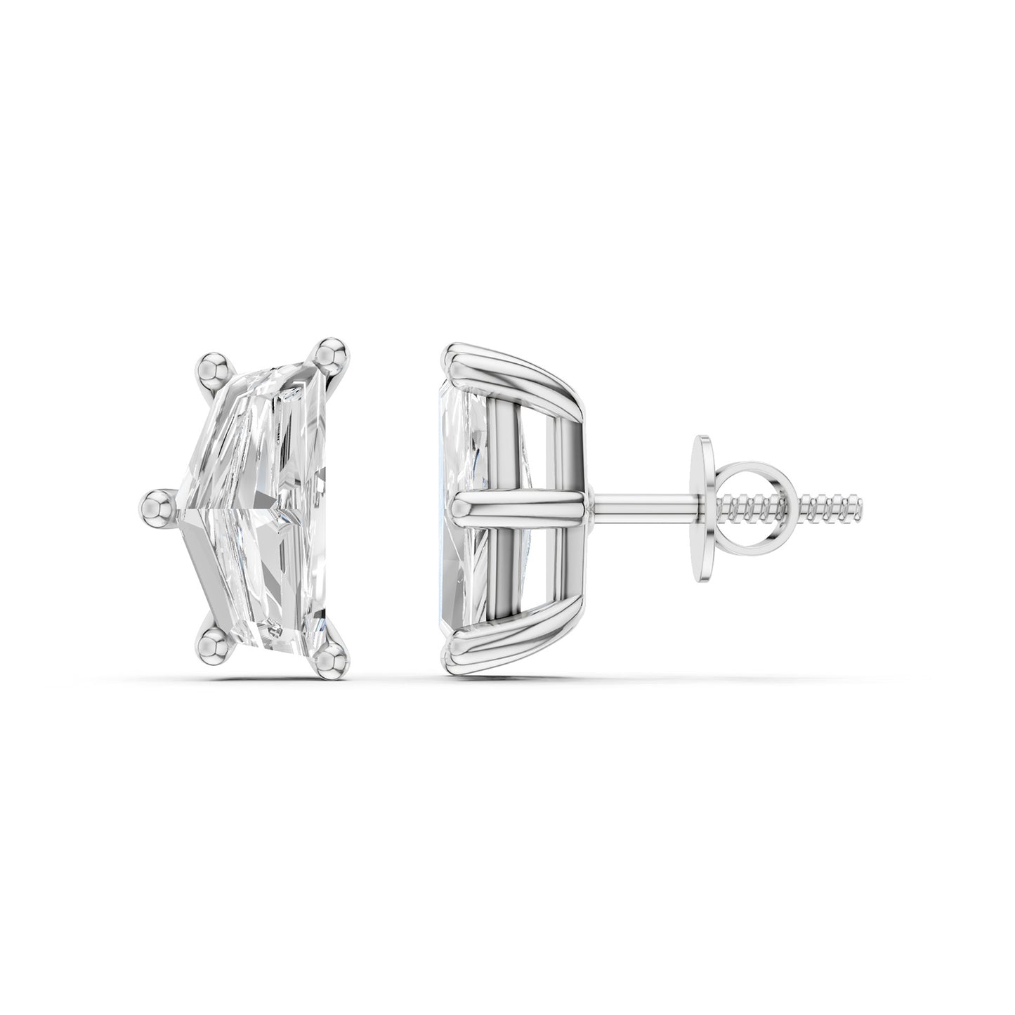 Epaulette-Cut Studs Small