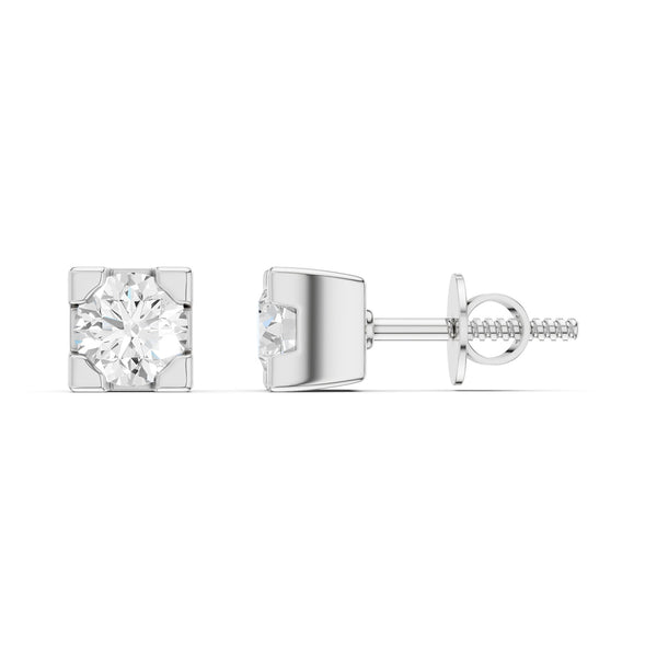 Minimalist Square Studs Small