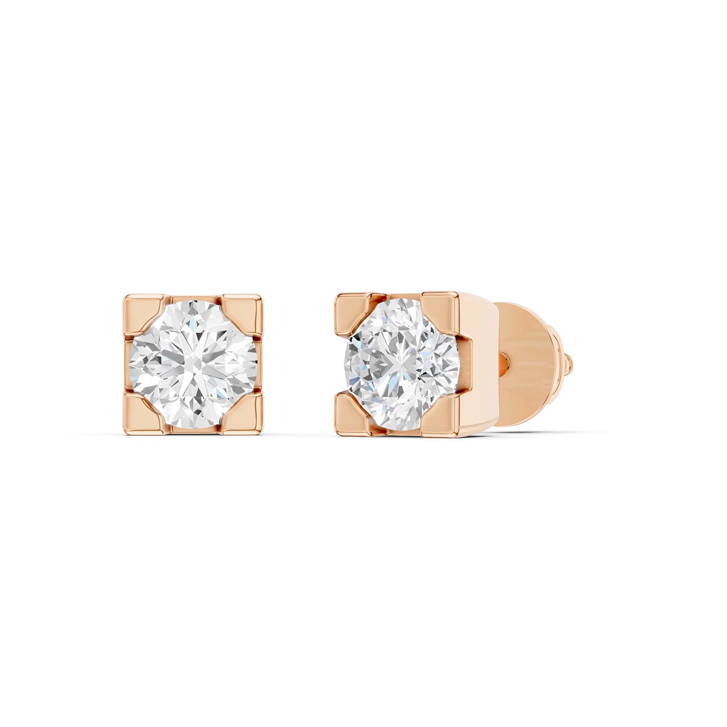 Minimalist Square Studs Small