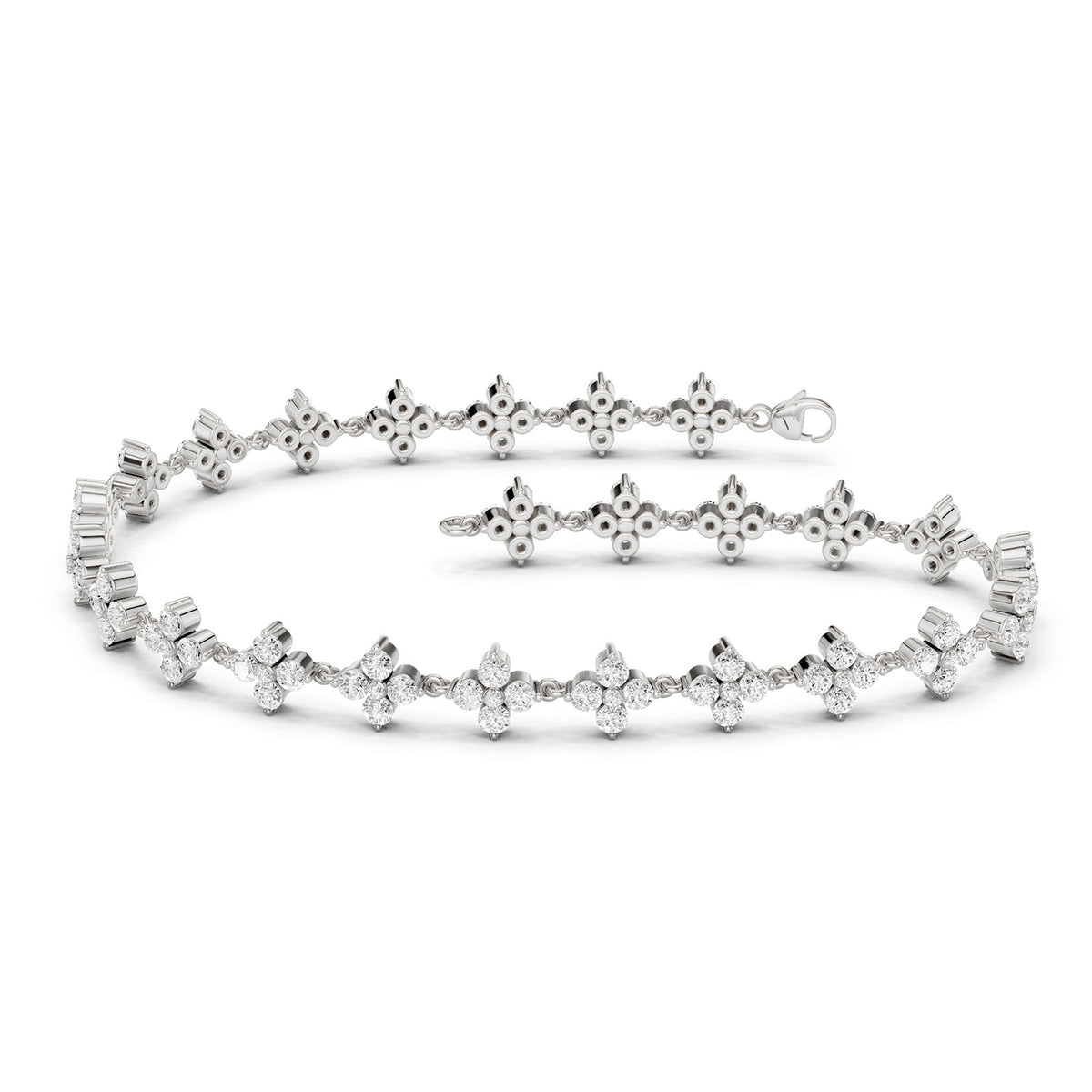 Alyssa Blossom Luxe Tennis Bracelet