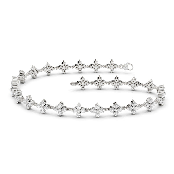 Alyssa Blossom Luxe Tennis Bracelet