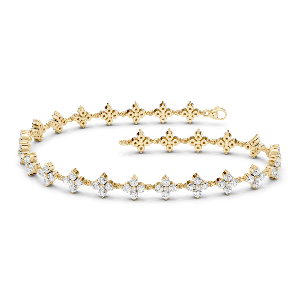 Alyssa Blossom Luxe Tennis Bracelet