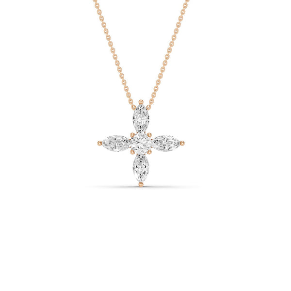 Alyssa Eternal Marquise Necklace